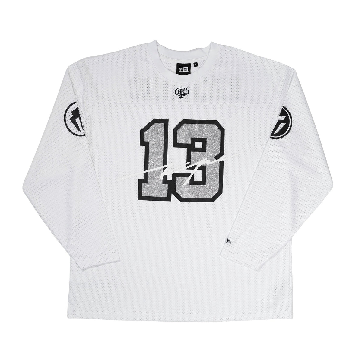 NEW ERA x KPC LS MESH TOP WHITE