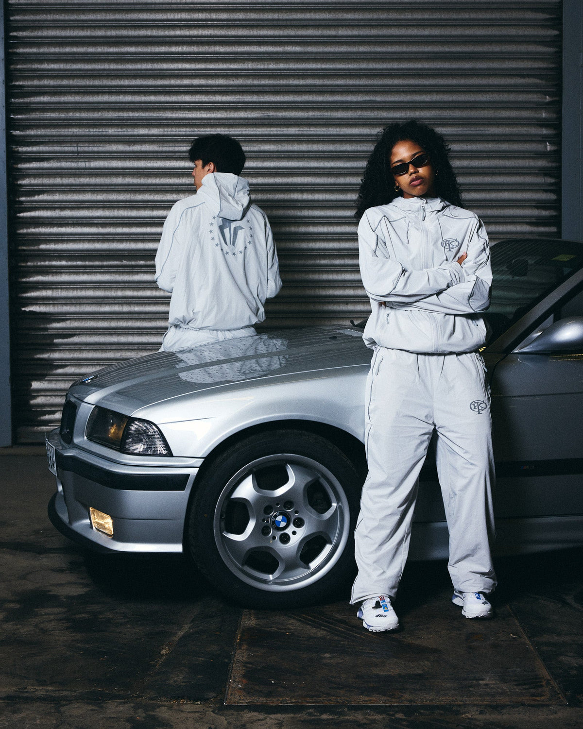 Reflective Tracksuit Grey