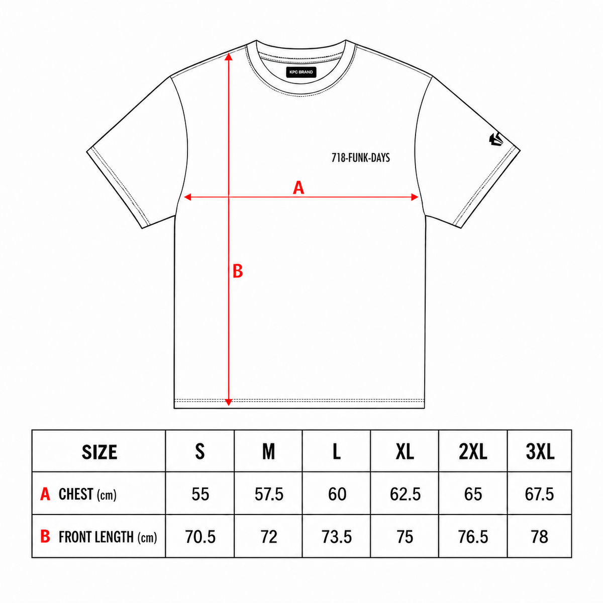 KPC X FUNK DAYS NEW YORK TEE WHITE