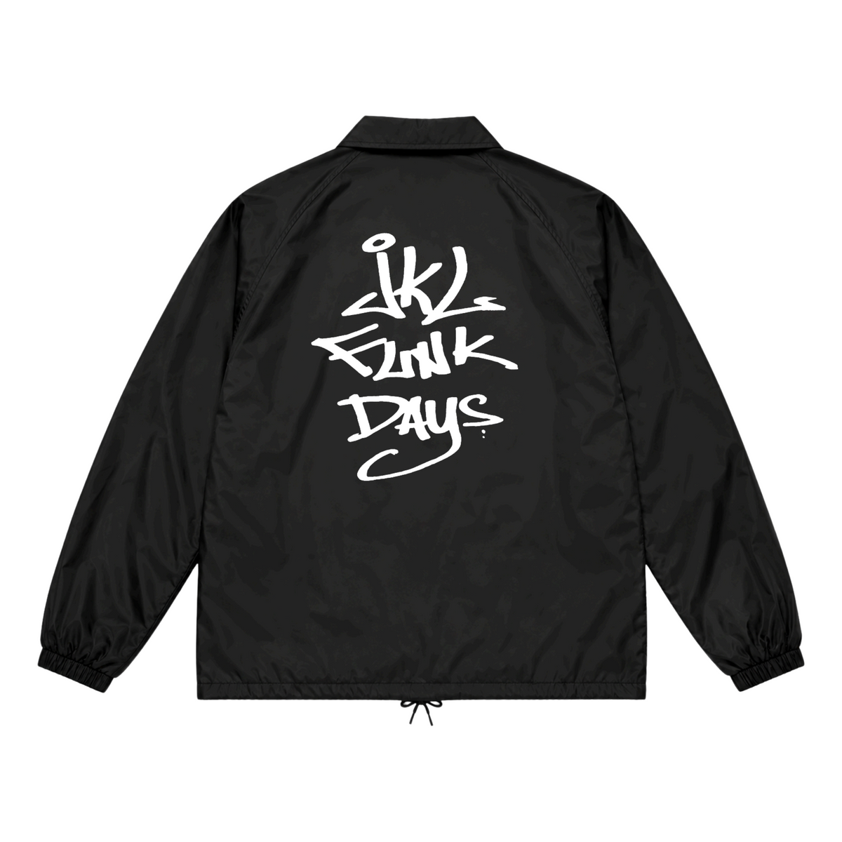 KPC X FUNK DAYS COACH JACKET BLACK